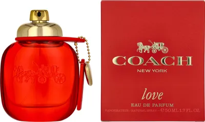 Produktbild von Coach Love Eau de Parfum, 50 ml - Damenparfüm mit verführerischem Duft, ideal für besondere Anlässe und den täglichen Gebrauch. Elegantes Flakon-Design, das Luxus und Stil verkörpert.