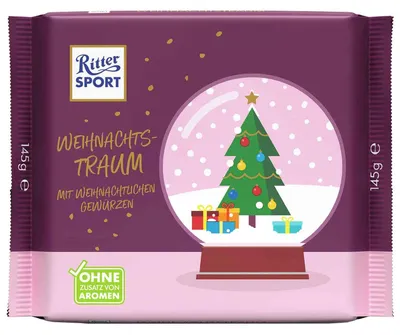 Produktbild von Ritter Sport Weihnachtstraum 145g