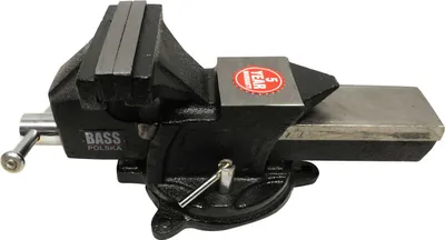 Obrázek produktu pro Otočný zámečnický svěrák s kovadlinkou 5", ocelový