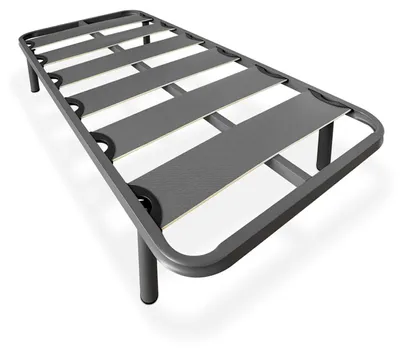 Productafbeelding van Versterkt lattenbodem, met brede latten, 90 x 180 cm, geluidsarm, geschikt voor de slaapkamer