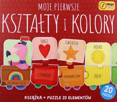 Produktbild von Puzzle 20 dielikov Moje prvé tvary a farby