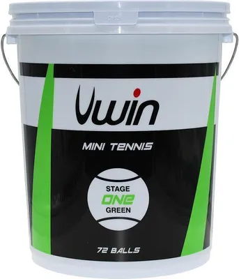 Obrázek produktu pro Uwin - "Stage 1" tenisové míčky 72 ks RD1536 (jedna velikost) (zelené)