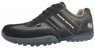 Immagine prodotto di Scarpe da uomo Dockers by Gerli, modello stringato, color marrone, ideali per il tempo libero