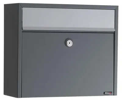 Produktbild von ALLUX LT150 Briefkasten - Anthrazit mit Euro Schloss