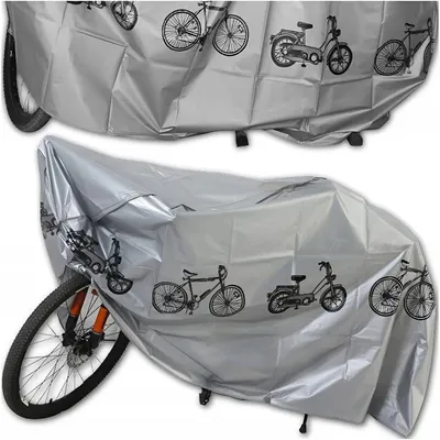 Produktbild von Fahrradabdeckung 200x100 cm Wasserdicht Für Fahrrad Roller Motorrad Schutzplane UV Beständig Mit Klettverschluss
