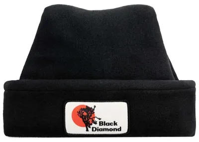 Produktbild von Black Diamond Pointed Fleece Mütze Schwarz  Schwarz One Size
