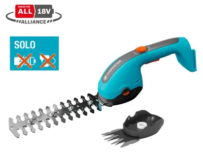 Productafbeelding van Accu-gras/buxusschaar PowerCut 20/18V P4A solo Gardena