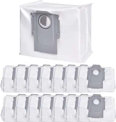 Produktbild von 14 Stück Staubbeutel Kompatibel mit Roborock S8+/ S8 Pro Ultra/ S7 MaxV Ultra/ S7 Pro Ultra/ Q7+/ Q7 Max+/ Q5+, großer Kapazität | Für Staubsauger Absaugstation Ersatz Staubsaugerbeutel