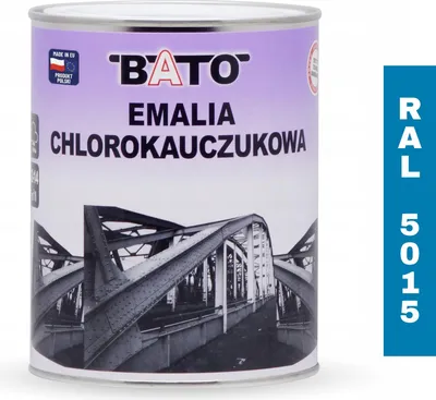 Produktbild von Chlorkautschuch-Emalie Blau Ral 5015 A 0,8 L