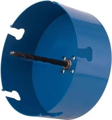Obrázok produktu pre wolfcraft GmbH 5960000, Samostarný, Vŕtačka, Tehla, Sadrokartón, Plast, Pórobetón, Kachlička, Drevo, Modrá, karbid volfrámu – špička, Šesťhranná hlavica