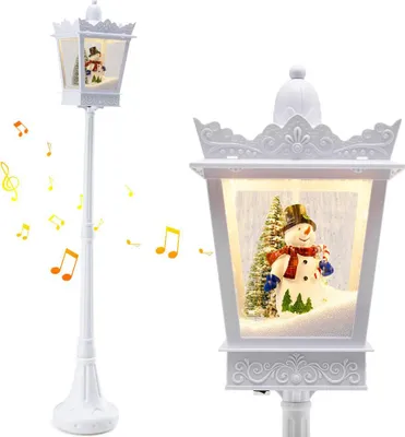 Immagine prodotto di Lampada natalizia retrò CM25289DE-WH, 185 cm, bianco