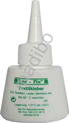 Produktbild von Ber-Fix 40g Textilkleber für Stoffe & Textilien - Schnell trocknend & stark haftend