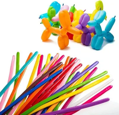 Produktbild von Modellierballons 160 - Farbmix 100 Stk.
