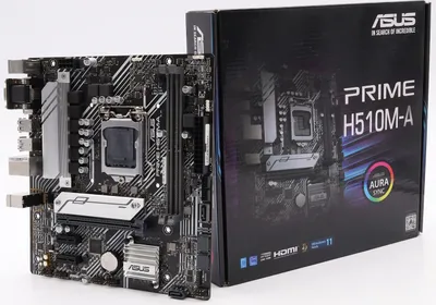 Produktbild von ASUS PRIME H510M-A - Intel - LGA 1200 - Intel® Celeron® - Intel® Core™ i5 - Intel® Core™ i7 - Intel® Core™ i9 - Intel® Pentium® - DDR4-SDRAM - 64 GB - DIMM