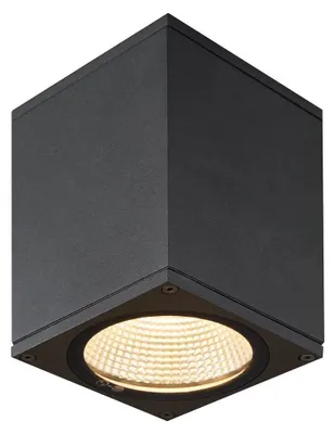 Produktbild von SLV 1003420 ENOLA SQUARE S Outdoor LED Deckenaufbauleuchte anthrazit CCT 3000/4000K IP65