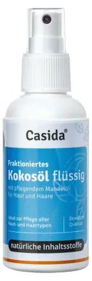 Produktbild von Kokosöl - flüssig Haut und Haare 100ml | CASIDA