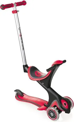 Produktbild von Scooter Kinderroller Dreirad Laufrad Globber Evo Comfort 5in1 rot
