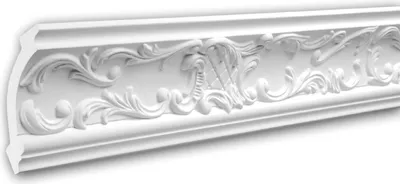 Produktbild von PROFHOME 150125F flexible Eckleiste Stuckleiste aus flexiblem Polyurethan 2 m