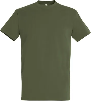 Produktbild von SOLs 11500 | Imperial Herren T-Shirt Uni - Farbe: Army - Größe: XL
