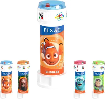 Produktbild von Pixar Seifenblasen-Set mit Spiel, 60 ml, ab 3 Jahren