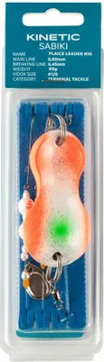 Produktbild von Kinetic Sabiki Plaice Leader Flunder Schollen Plattfisch Vorfach Rig System 60g #1/0 Sunset
