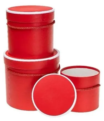 Immagine prodotto di Fioriera 3 pezzi rosso ROZETTE