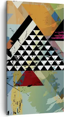 Produktbild von Bild auf Leinwand - Leinwandbild - Abstraktion modern - 45x80cm - Wand Bild - Wanddeko - Wandbilder - Leinwanddruck - Bilder - Kunstdruck - Wanddekoration - Leinwand bilder - Wandkunst - PA45x80-3610