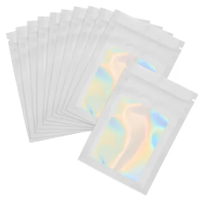 Image de Sacs en film réutilisables avec fenêtre transparente pour l'emballage