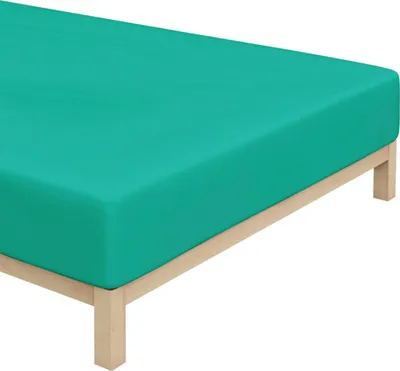Obrázek produktu pro Jersey prostěradlo Smaragdově Zelené Rozměr: 90x200 cm