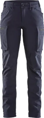 Produktbild von Blakläder® Damen Service Softshell Winterhose Schwarz 7177 2513, Farbe:Dunkel Marineblau, Größe:D19