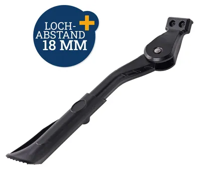 Produktbild von Fahrrad Hinterbauständer 22"-28" - Befestigung Kettenstrebe -18mm Lochabstand Fahrradzubehör Ständer Filmer Premium 49521
