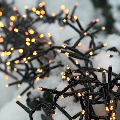Produktbild von Lichterkette LED Deko Party Cluster Timer 288 LEDs warmweiß Außen IP44 Garten