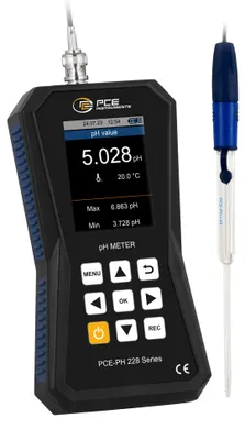 Produktbild von PCE Instruments Hochpräzises pH-Messgerät PCE-PH 228LIQ