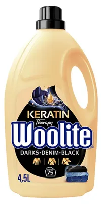 Produktbild von Woolite Waschmittel für dunkle Farben mit Keratin 4,5 l