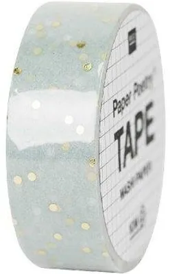 Produktbild von Rico Design 99001.77.72, Gold, Mintfarbe, Muster, Papier, Entfernbar, Glas, Metall, Papier, 10 m