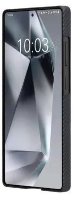 Produktbild von Pitaka KS2501U, Cover, Samsung, Galaxy S25 Ultra, 17,5 cm (6.9"), Grau, Schwarz