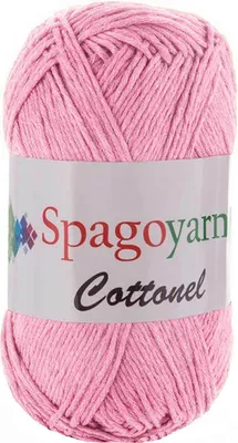 100g Strickgarn Cottonel Uni Häkelgarn Strickwolle babyrosa