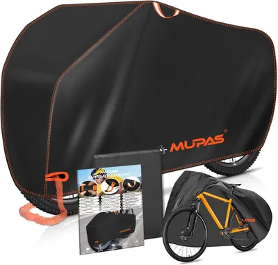 Productafbeelding van Fietshoes waterdicht - 210D Oxford - 200 x 110 x 70 cm - Voor wielen tot 29 inch