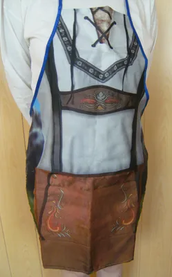 Produktbild von Sexy Schürze Lederhosen, Küchenschürze Grillschürze Schürzen Küchenschürzen Scherzartikel