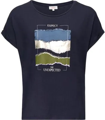 Produktbild von S. Oliver T-Shirt BLUE 36