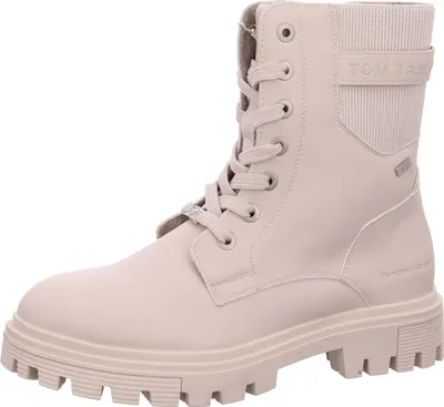Produktbild von Tom Tailor Mädchen Schnürstiefel in Beige, Größe 39
