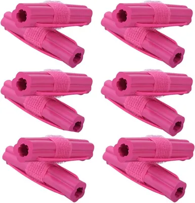 Produktbild von 18 Stück Schwamm-Lockenwickler für selbstgemachtes Haarstyling, bequem zu Hause tragbar, zur schonenden und hitzefreien Lockenformung