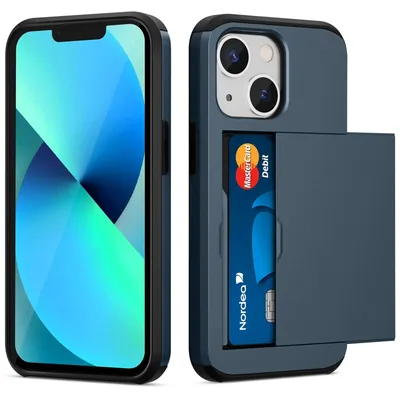 Immagine prodotto di Custodia portafoglio per iPhone 13 con slot per carte e protezione antiurto