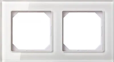 Image de Liregus Frame K14-245-02 2Places Shiny Glass Eps