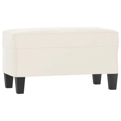 Produktbild von Sitzbank Beige 70x35x41 cm Mikrofasergewebe