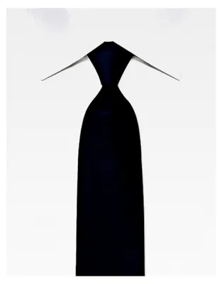 Produktbild von Breite Krawatte - Elegant in Schwarz - Herren Smoking Uni Tie für Hochzeit und Business
