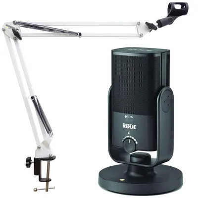 Zdjęcie produktu dla Mikrofon studyjny Rode NT-USB MINI USB z NB35WH