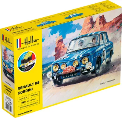 Obrázok produktu pre Heller 1:24 56700 ŠTARTÉRSKA SADA Renault R8 Gordini