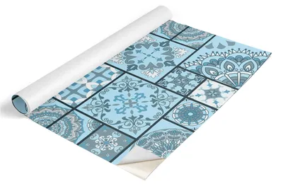 Obrázek produktu pro Fólie na nábytek Tulup – samolepicí fólie na nábytek – samolepicí fólie 100 x 50 cm – fólie na skříně – fólie na nábytek – fólie do kuchyně – voděodolná – omyvatelná – samolepicí – bez vzduchových bublin – mozaikový vzor