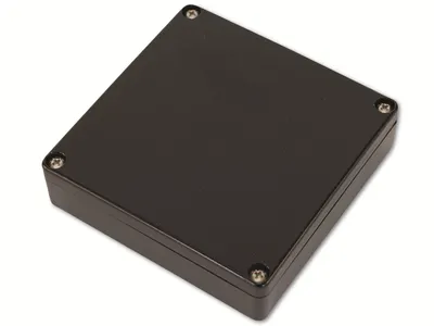Immagine prodotto di Custodia universale HAMMOND, 1551WXBK, policarbonato, nero, IP68, 80x80x22 mm